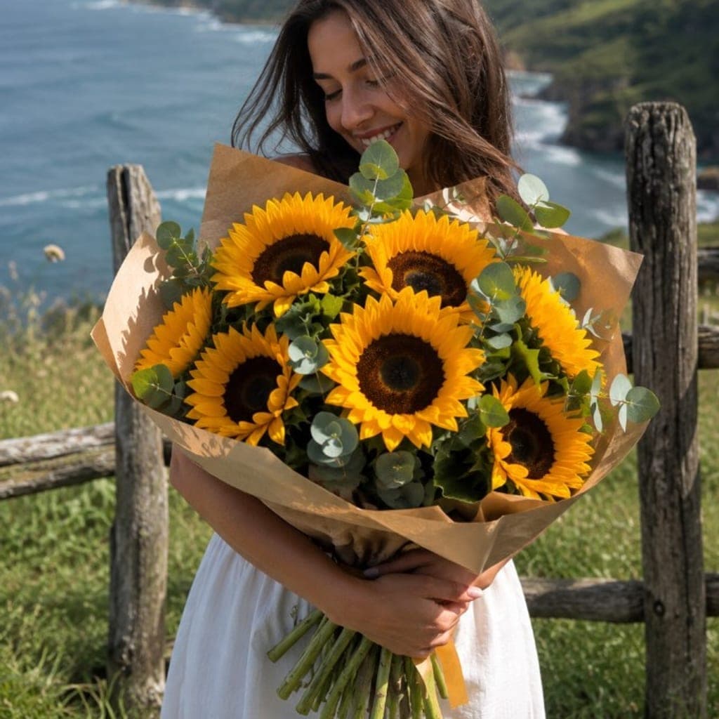 comprar mañana de girasoles en Gijón, Oviedo y Avilés